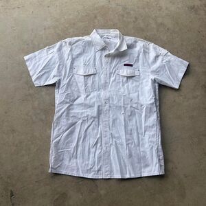 FUBU y2k Button up Mens size XL backprint
